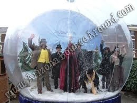 human snow globe rental - Phoenix, Scottsdale, Arizona